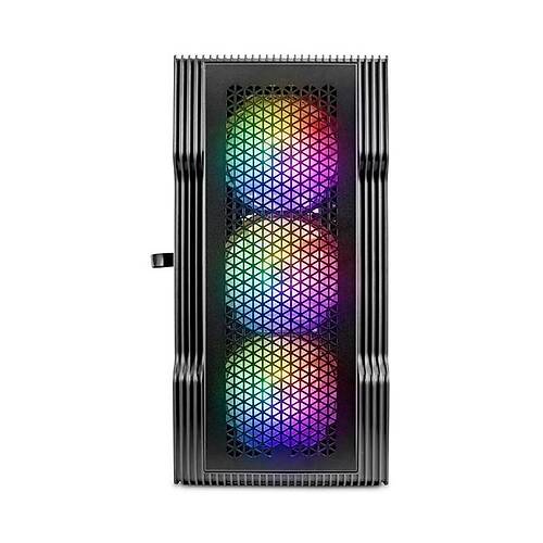 1ST PLAYER TRILOBITE T3 SYAH 600W 80+ ARGB 4X12CM FAN TEMPERL CAM MESH USB 3.0 M-ATX KASA