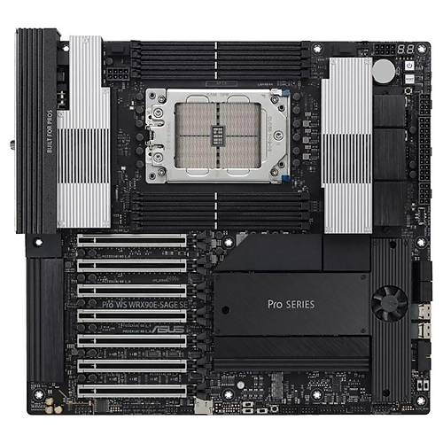 ASUS PRO WS WRX90E-SAGE SE DDR5 VGA 4XM.2 STR5 (AMD THREADRIPPER PRO 7000 WX SER�S� ��LEMC� UYUMU)