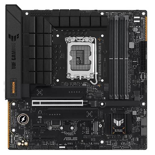 ASUS TUF GAMING B760M-PLUS II DDR5 7800MHZ 1XHDMI 1XDP 3XM.2 MATX 1700P (12. / 13. VE 14. NESL LEMC LE UYUMLU