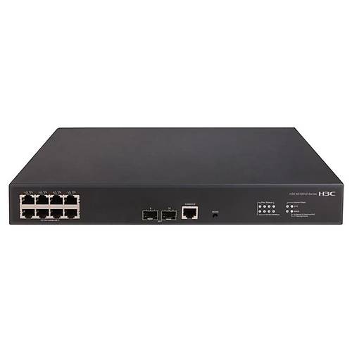 H3C 9801A1QJ S5120V2-10P-PWR-LI 8 PORT GIGABIT+2X1GB SFP 125W POE YNETLEBLR RACKMOUNT SWITCH