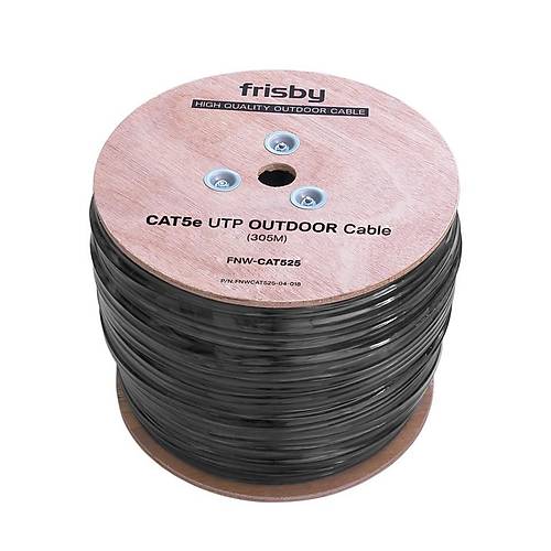 FRISBY FNW-CAT525 305MT 0.45MM 26AWG CAT5E DI MEKAN UTP KABLO