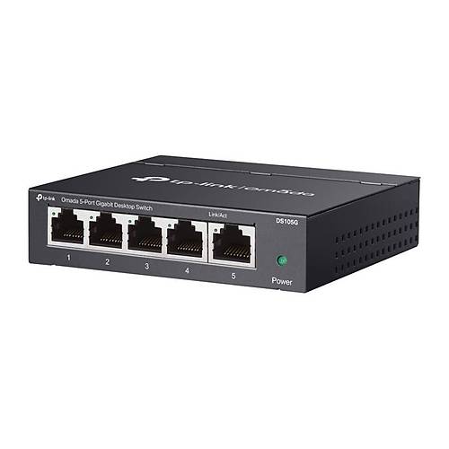 TP-LINK OMADA DS105G 5 PORT GIGABIT YNETLEMEZ METAL KASA SWITCH