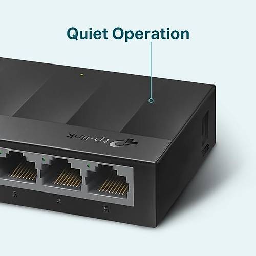 TP-LINK LS1005G 5 PORT 10/100/1000 GIGABIT PLASTK KASA SWITCH