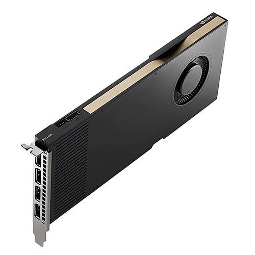PNY QUADRO VCNRTXA4000-SB A4000 16GB DDR6 256BIT 4XDP PASF SOUTUCU YAPAY ZEKA UYGULAMA EKRAN KARTI (AKSESUARSIZ)