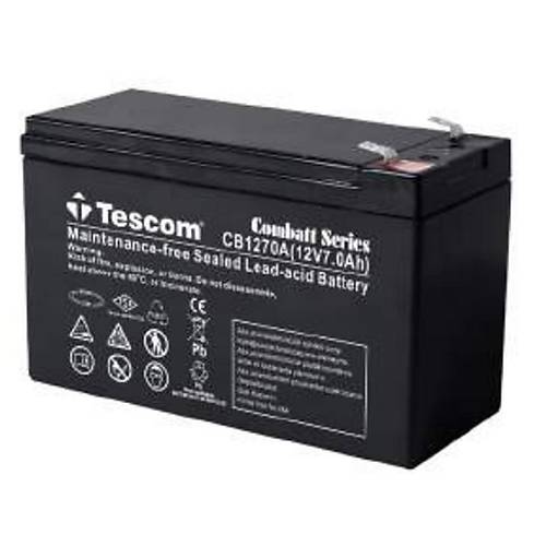 TESCOM COMBATT CBL12-7E 12V 7AH TAM BAKIMSIZ KURU AK�