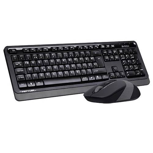A4 TECH FG1010 GR F MM 2.4G KABLOSUZ KLAVYE MOUSE SET