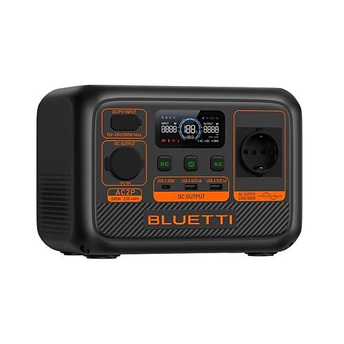 BLUETTI AC2P 300W 230,4WH TAINABLR G STASYONU
