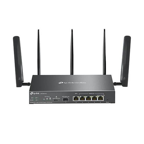 TP-LINK OMADA ER706W-4G AX3000 1 GIGABIT SFP WAN/LAN PORT, 1 GIGABIT RJ45 WAN PORT, 4 GIGABIT WAN/LAN RJ45 VPN ROUTER