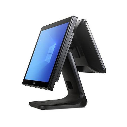 TIWOX TP-7610D 18.5" I7 10.NESL 128GB NWME SSD 8GB DDR4 RAM 1366X768 DOKUNMATK POS PC +13.2" MTER EKRANI