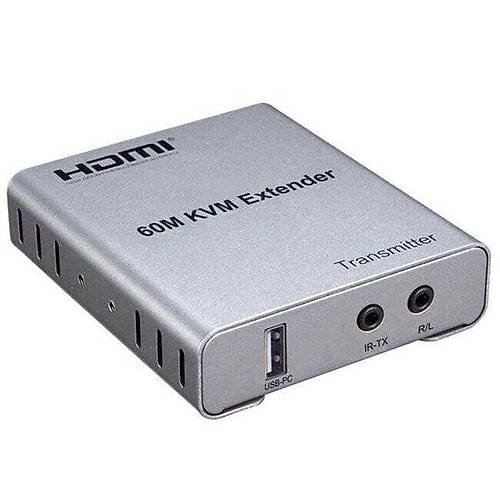 SENSEI 60MT 1080P CAT6 KVM EXTENDER (HDMI+USB+IR)