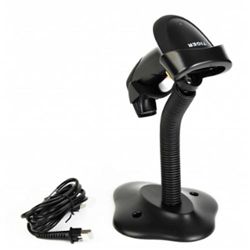 TIGER PS23-U 1D LAZER KABLOLU USB BARKOD OKUYUCU + STAND