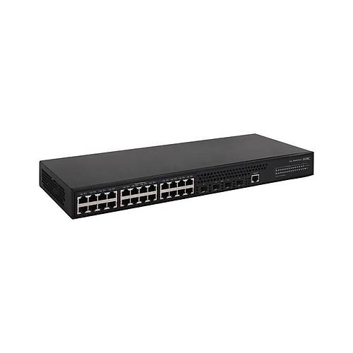 H3C S5024PV3-EI 24 PORT GIGABIT + 4X1GB SFP UPLINK YNETLEBLR L2 RACKMOUNT SWITCH(9801A1QT)