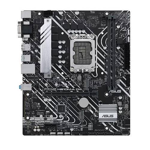 ASUS PRIME H610M-A D4 DDR4 3200MHZ 1XVGA 1XHDMI 1XDP 2XM.2 USB 3.2 MATX 1700P (12. / 13. VE 14. NESL LEMC UYUMLU)