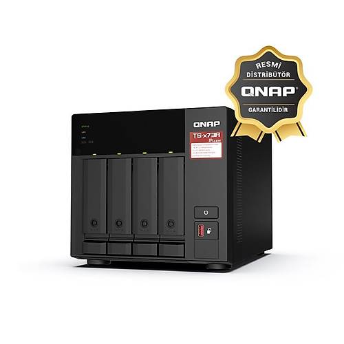 QNAP TS-473A-8GB RAM 4 HDD YUVALI TOWER NAS (RESM DSTRBTR GARANTL)