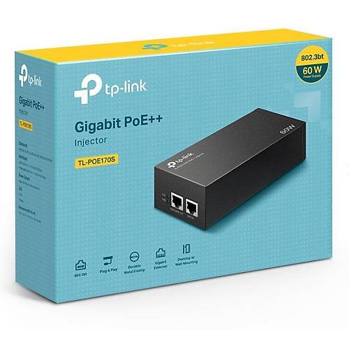 TP-LINK OMADA TL-POE170S 48VOLT 60WATT GIGABIT PORT POE ADAPTR