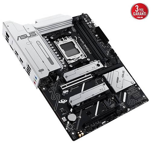 ASUS PRIME X870-P DDR5 8000MHZ 1XHDMI 2XUSB4 4XM.2 ATX AM5 (AMD AM5 9000/ 8000/ 7000 SER LEMC UYUMLU)