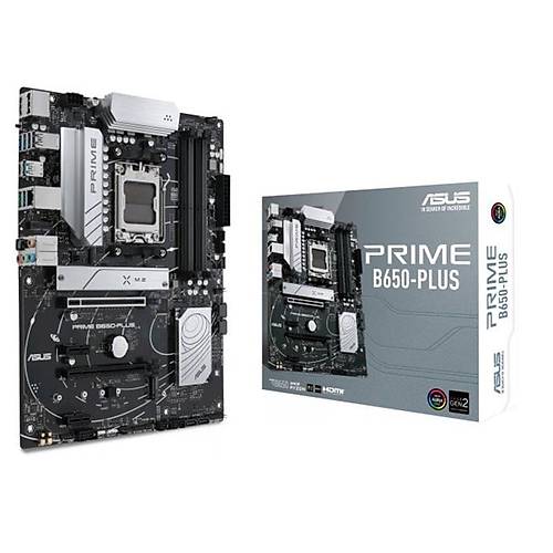 ASUS PRIME B650-PLUS DDR5 6400MHZ 1XHDMI 1XDP 2XM.2 USB 3.2 ATX AM5 ( AMD AM5 7000 SERS LE UYUMLU )