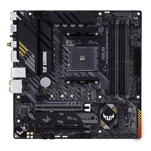 ASUS TUF GAMING B550M-PLUS WIFI II DDR4 4866MHZ 1XHDMI 1XDP 2XM.2 USB 3.2 MATX AM4(AMD AM4 5000/4000 G/3000 SER UYUMLU)