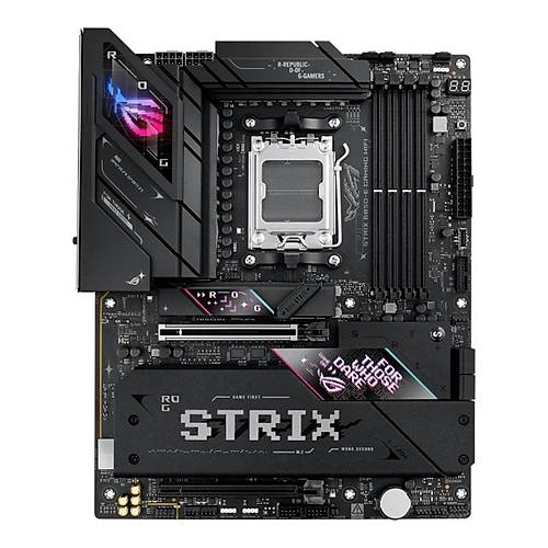 ASUS ROG STRIX B850-E GAMING WIFI DDR5 8000MT/S 1XHDMI 1XDP 1XUSB TYPE-C 5XM.2 ATX AM5 (9000/8000/7000 LEMC UYUMLU)