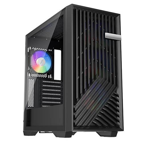 1ST PLAYER FD8 SYAH 750W 80+ ARGB 6X12CM FAN TEMPERL CAM MESH USB 3.0 E-ATX KASA