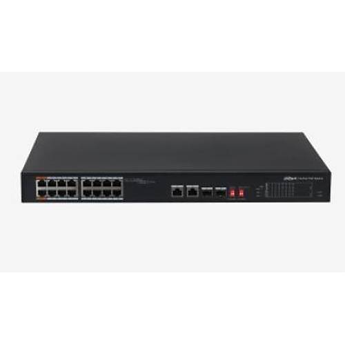 DAHUA PFS3218-16ET-135 16 PORT GIGABIT +1XRJ45/ 1XGB SFP COMBO 135W POE RACKMOUNT SWITCH