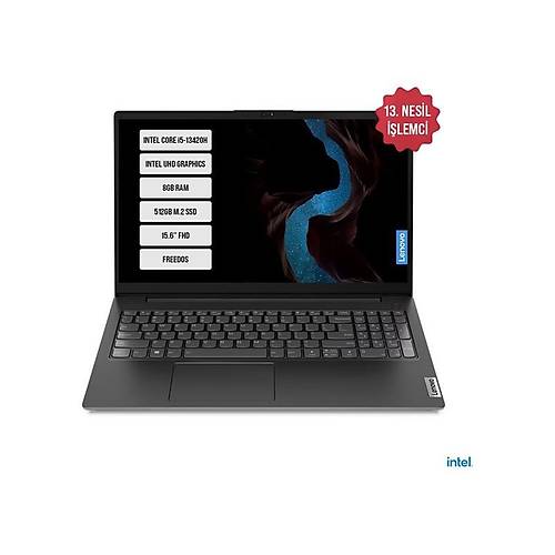 LENOVO NB V15 83A100KXTR I7-1355U 8GB 512SSD O/B 15.6 DOS