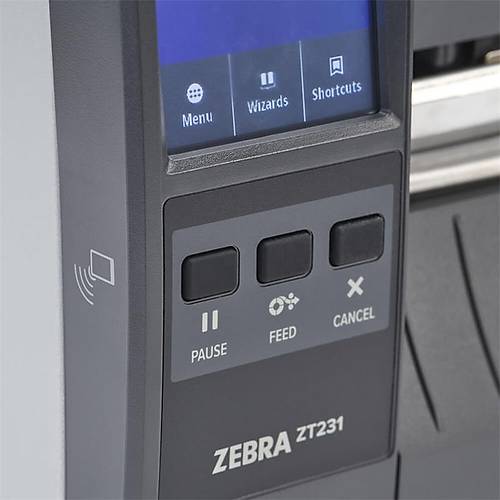 ZEBRA ZT231 (ZT23142-T0E000FZ) 203DPI TERMAL TRANSFER USB+SER+ETHERNET METAL KASA END. BARKOD YAZICI (RBONLU KULLANIM)