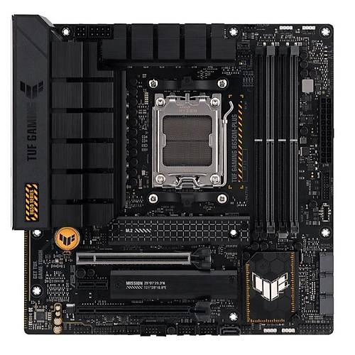 ASUS TUF GAMING B650M-PLUS DDR5 6400MHZ 1XHDMI 1XDP 2XM.2 USB 3.2 MATX AM5 ( AMD AM5 7000 SERS LE UYUMLU )