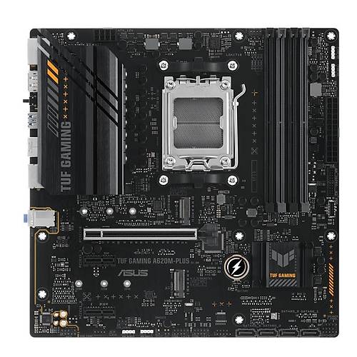 ASUS TUF GAMING A620M-PLUS DDR5 6400MHZ 1XHDMI 2XDP 2XM.2 USB 3.2 AM5 (AMD AM5 7000 SERS LEMC UYUMLU)