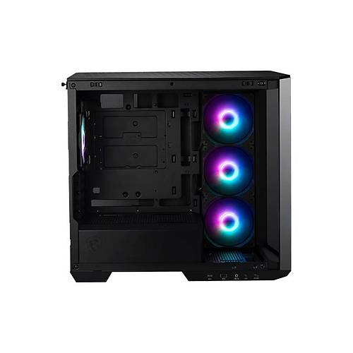 MSI MAG PANO M100R PZ TEMPERL CAM 3X120MM 1X120MM ARGB FAN MATX GAMING BLGSAYAR KASASI SYAH