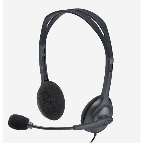 LOGITECH H111 STEREO KULAKLIK SYAH 981-000593