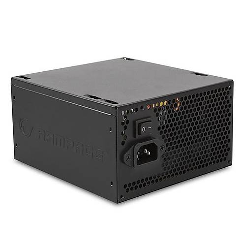 RAMPAGE RMP-500-80P 500W 80 PLUS 12CM FAN AKTF PFC POWER SUPPLY