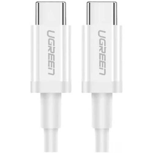 UGREEN USB-C 60W 3A QC PD HIZLI ARJ KABLOSU 1 MT BEYAZ 60518