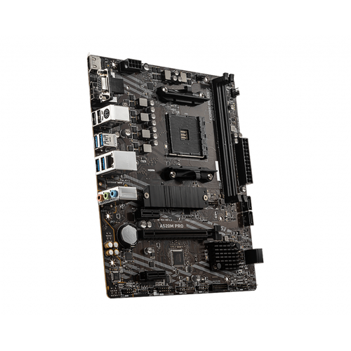 MSI A520M PRO DDR4 3200MHZ 1XVGA 1XHDMI 1XDP 1XM.2 USB 3.2 MATX AM4 (AMD AM4 5000/4000 /3000 SERS LE UYUMLU)