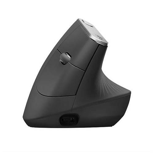 LOGITECH MX VERTICAL GELM ERGONOMK DKEY KABLOSUZ USB MOUSE SYAH 910-005448