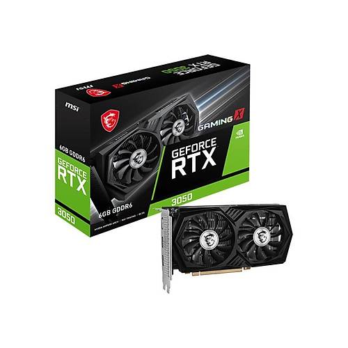 MSI GEFORCE RTX3050 GAMING X 6G 6GB GDDR6 96BIT 2XHDMI 1XDP EKRAN KARTI