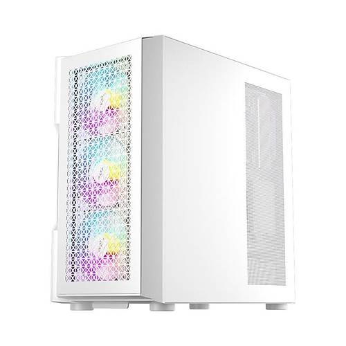 1ST PLAYER TRILOBITE T7 BEYAZ 650W 80+ ARGB 4X12CM FAN TEMPERL CAM MESH USB 3.0 ATX KASA
