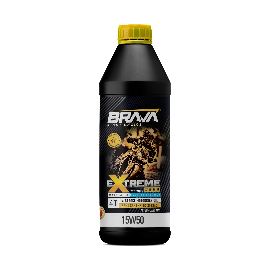 BRAVA EXTREME 6000 4T 15W50 SEMİ SYNTHETIC SM+