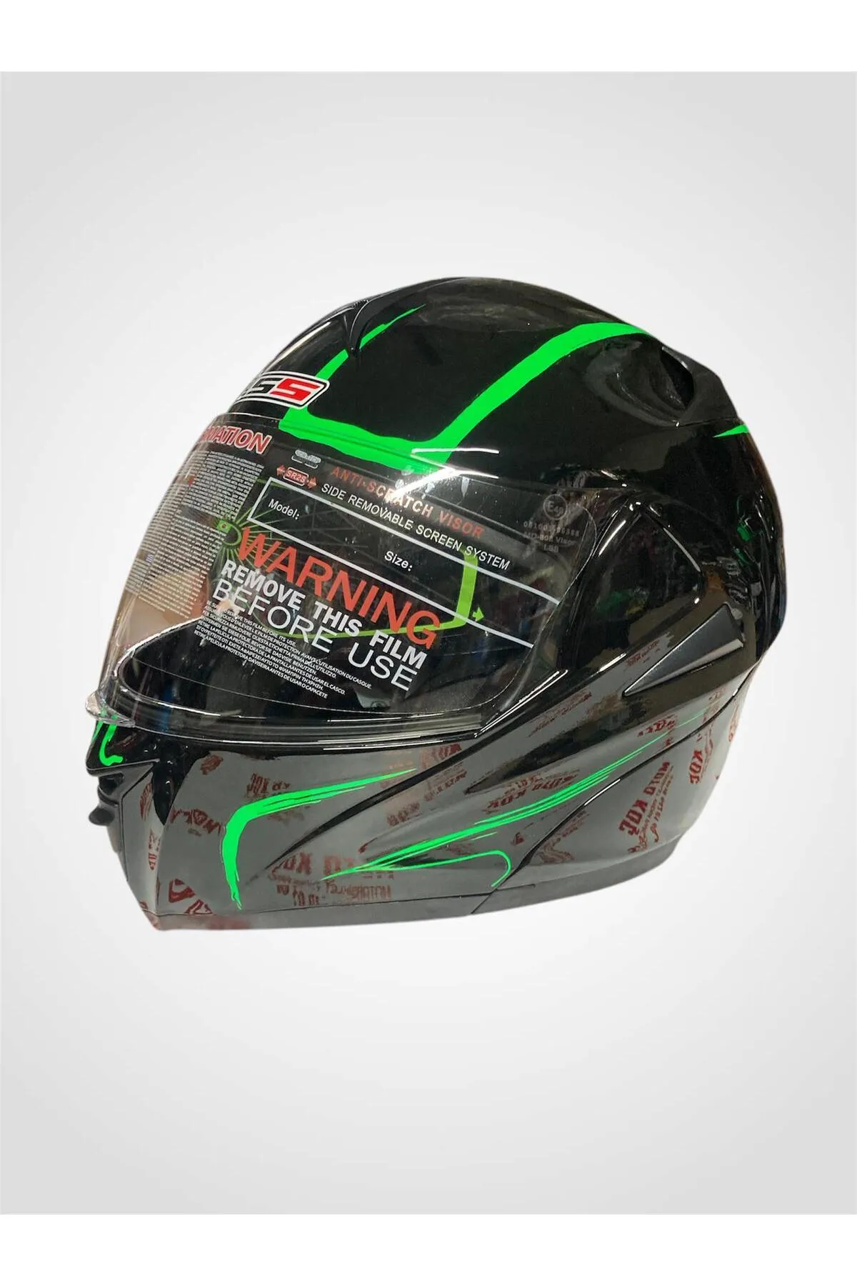 LS5 ÇENE AÇILIR KASK