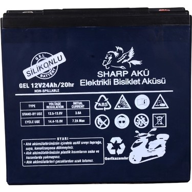 12 V 24 AH E-BİKE AKÜ