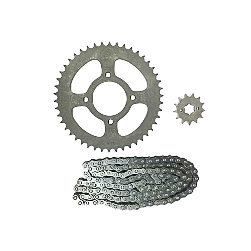 TVS APACHE ZİNCİR DİŞLİ SETİ ÖN ve ARKA (428H X 116L) (43T-14T)