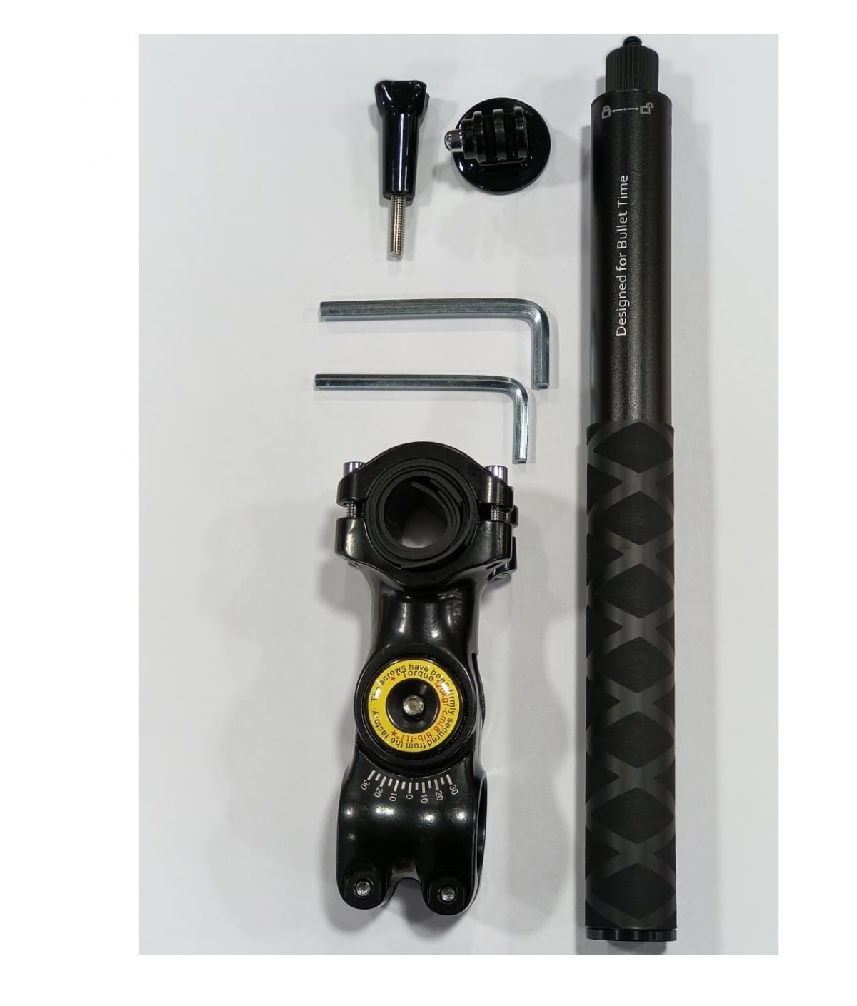 MOTOSİKLET GO PRO KAMERA ÇUBUĞU (GÖRÜNMMEZ) (1.1 METRE)