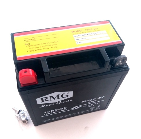 12 V 9 AH AKÜ  AKU-12N9-BS JAWA-RUS-MZ-CHPR 12V 9A DIK 137*76*135 2,83kg