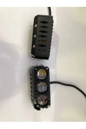 LED SİS LAMBASI 3 MERCEKLİ ÇAKARLI