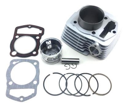 CG.SILINDIR PISTON KMP 125cc 56,5 mm 15P yük:69mm USTTEN EKSANTRIKLI RANGER - CG