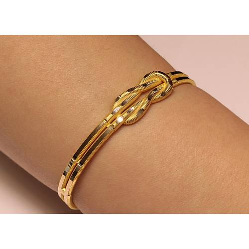 22 Ayar Altın Ajda Düğüm Bilezik 20 gr