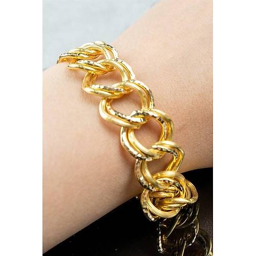 14 Ayar Altın Uzay Yolu Bileklik 14 gr