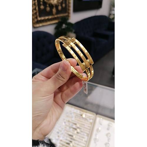 22 Ayar Altın Kaburga Kelepçe 15 gr