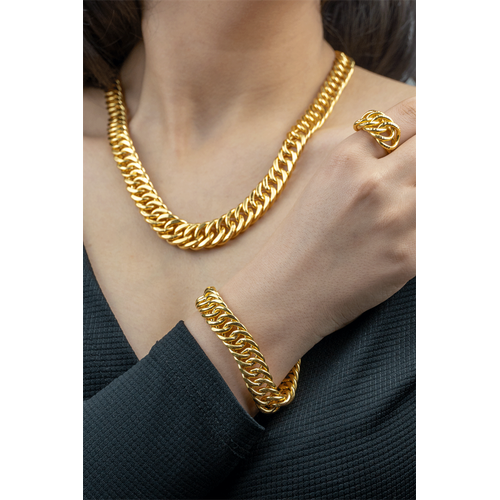 22 Ayar Altın Dallas Set