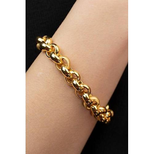 22 Ayar Altın Yatırımlık Doc Bileklik Kalın